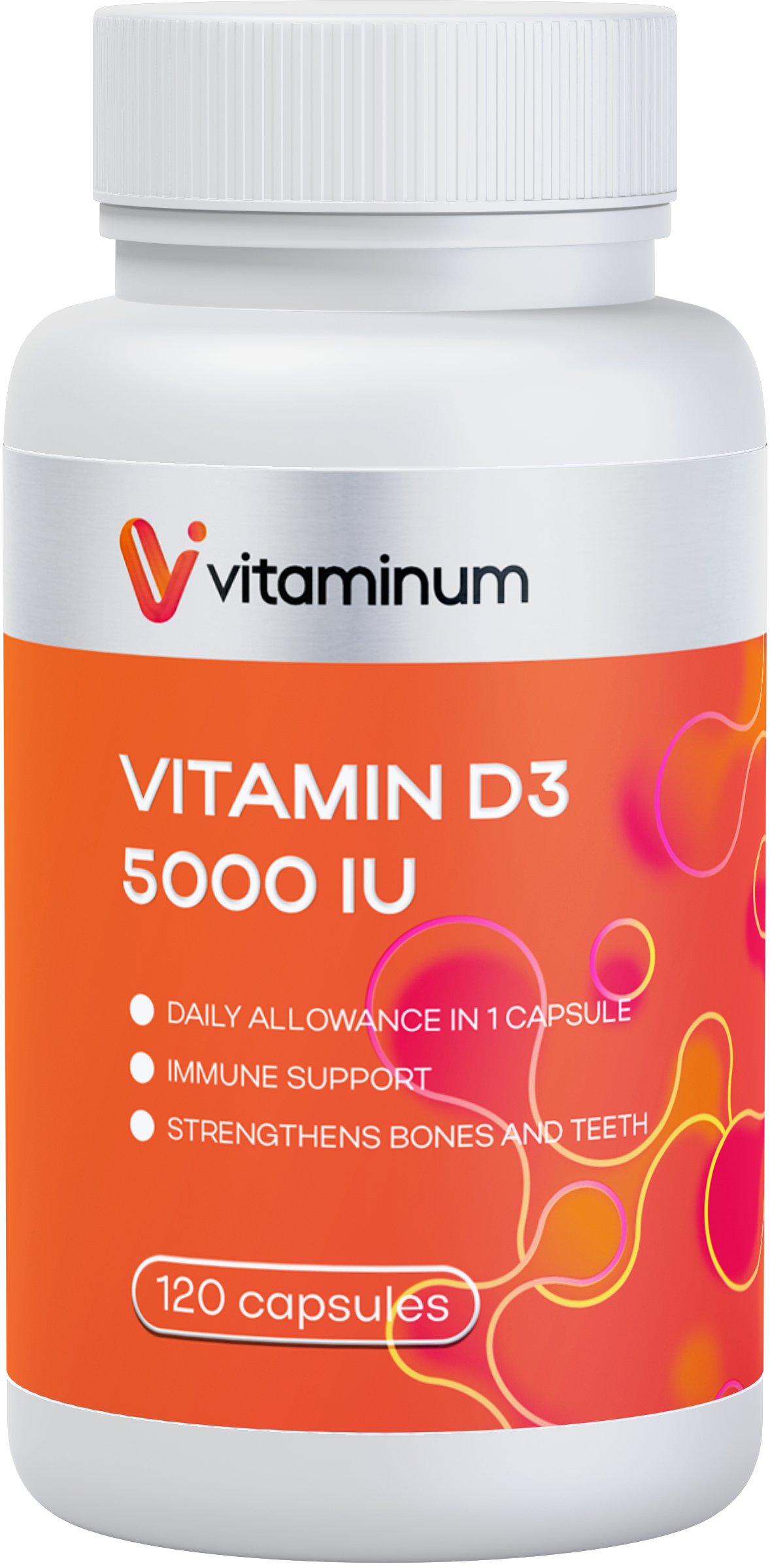  Vitaminum ВИТАМИН Д3 (5000 МЕ) 120 капсул 260 мг  в Межгорье